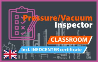 INED Pressure/Vacuum Inspector (DVK) course incl. exam